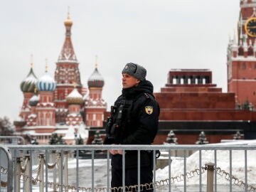 Una amenaza terrorista obliga a cancelar el desfile del Primero de Mayo en Moscú