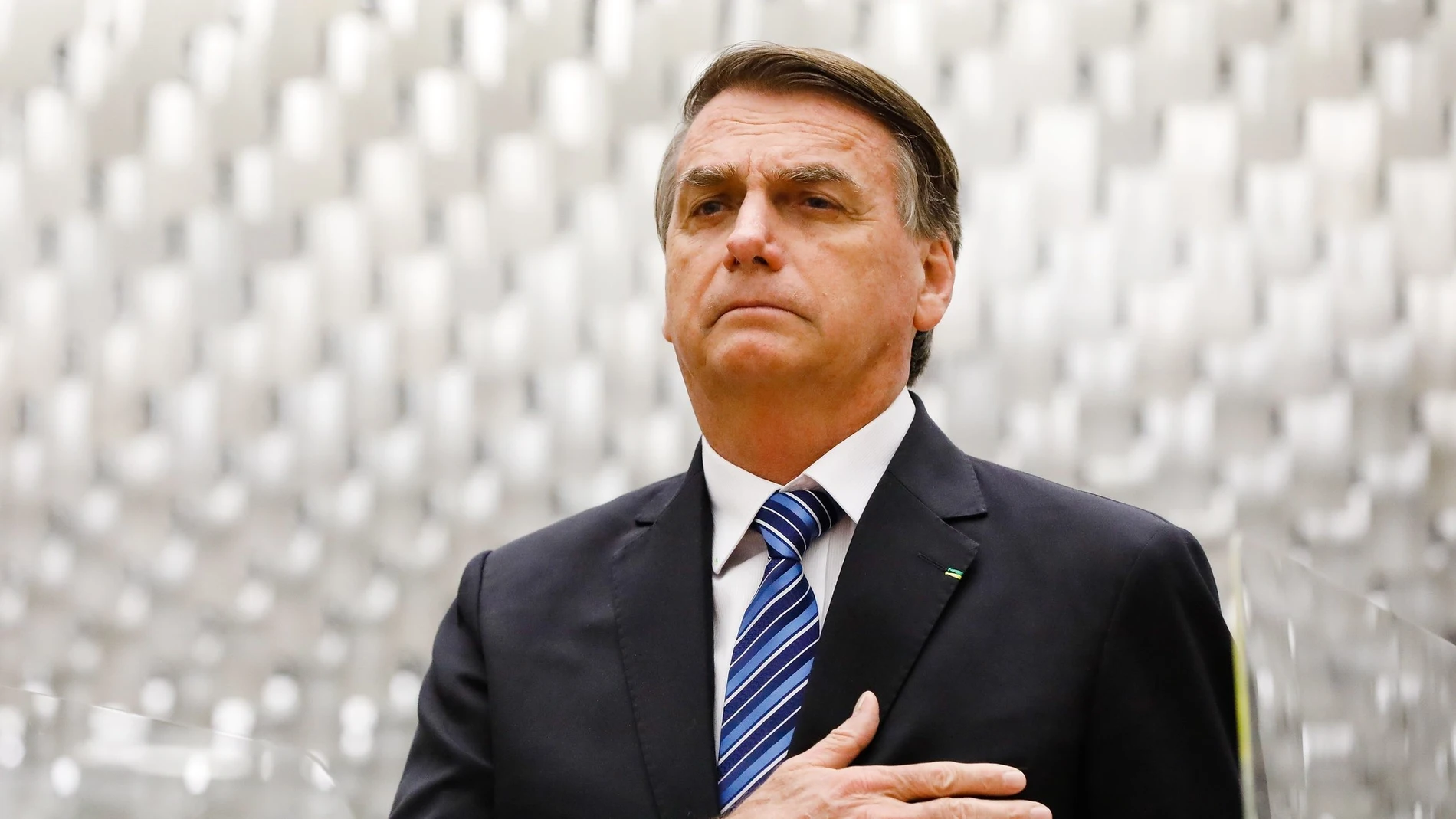 Jair Bolsonaro, presidente saliente de Brasil