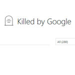 Buscador de la web Killed by Google.