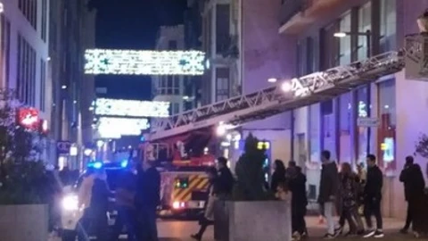 Calle santa Clara en Zamora donde se ha producido el suceso