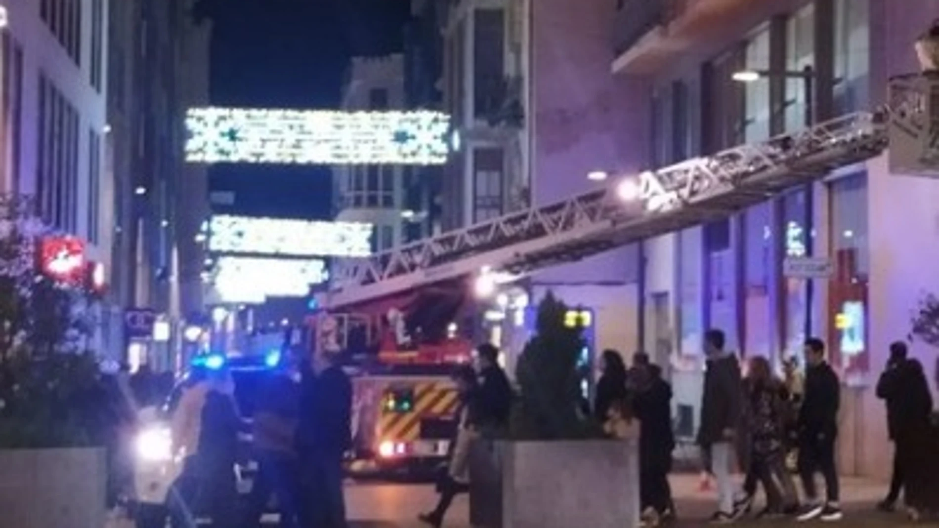 Calle santa Clara en Zamora donde se ha producido el suceso