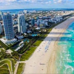 Miami es el destino turístico de sol y playa por excelencia, con una temperatura media anual de 24 grados