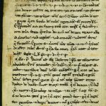 El primer texto conocido en catalán, del siglo XII, las Homilies d'Organyà