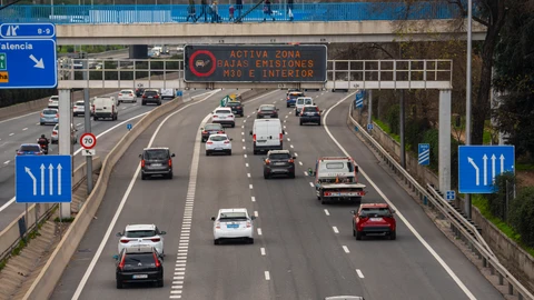 Imagen de la M-30 de Madrid