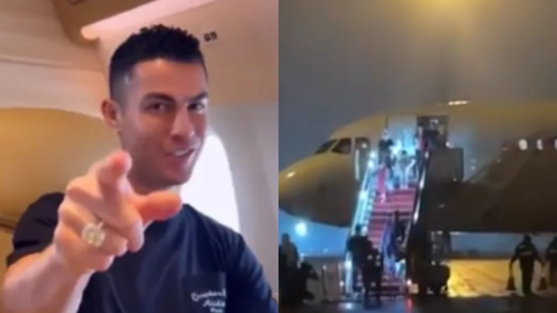 El lujoso jet privado de Cristiano Ronaldo