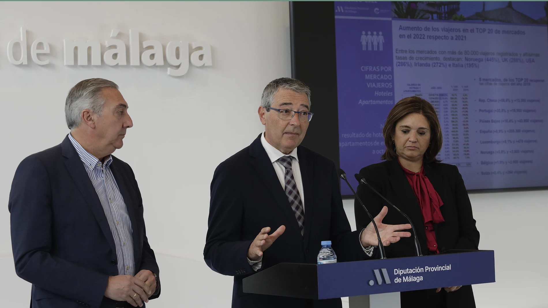 El presidente de Turismo y Planificación Costa del Sol, Francisco Salado, ha señalado que la provincia de Málaga cerró 2022 con un balance turístico récord, al alcanzar el sector unos ingresos de 17.081 millones de euros