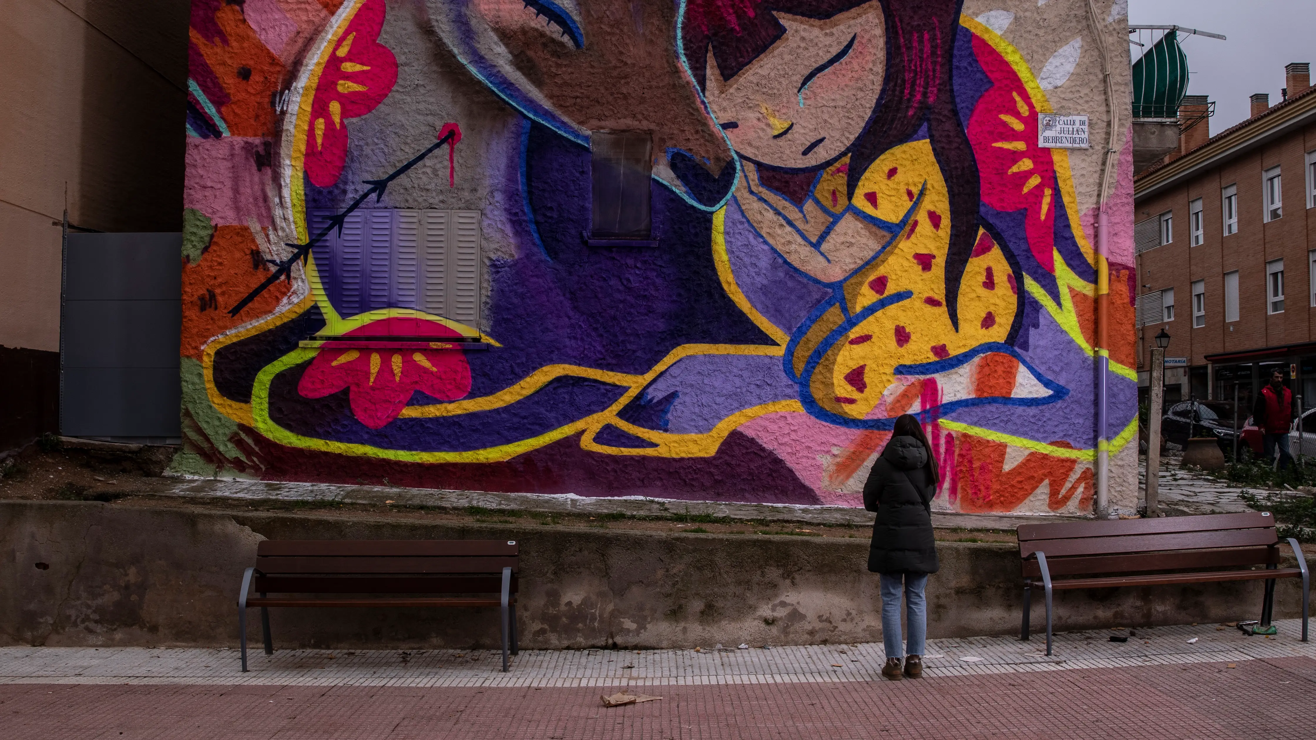 Murales urbanos en San Agustín de Guadalix