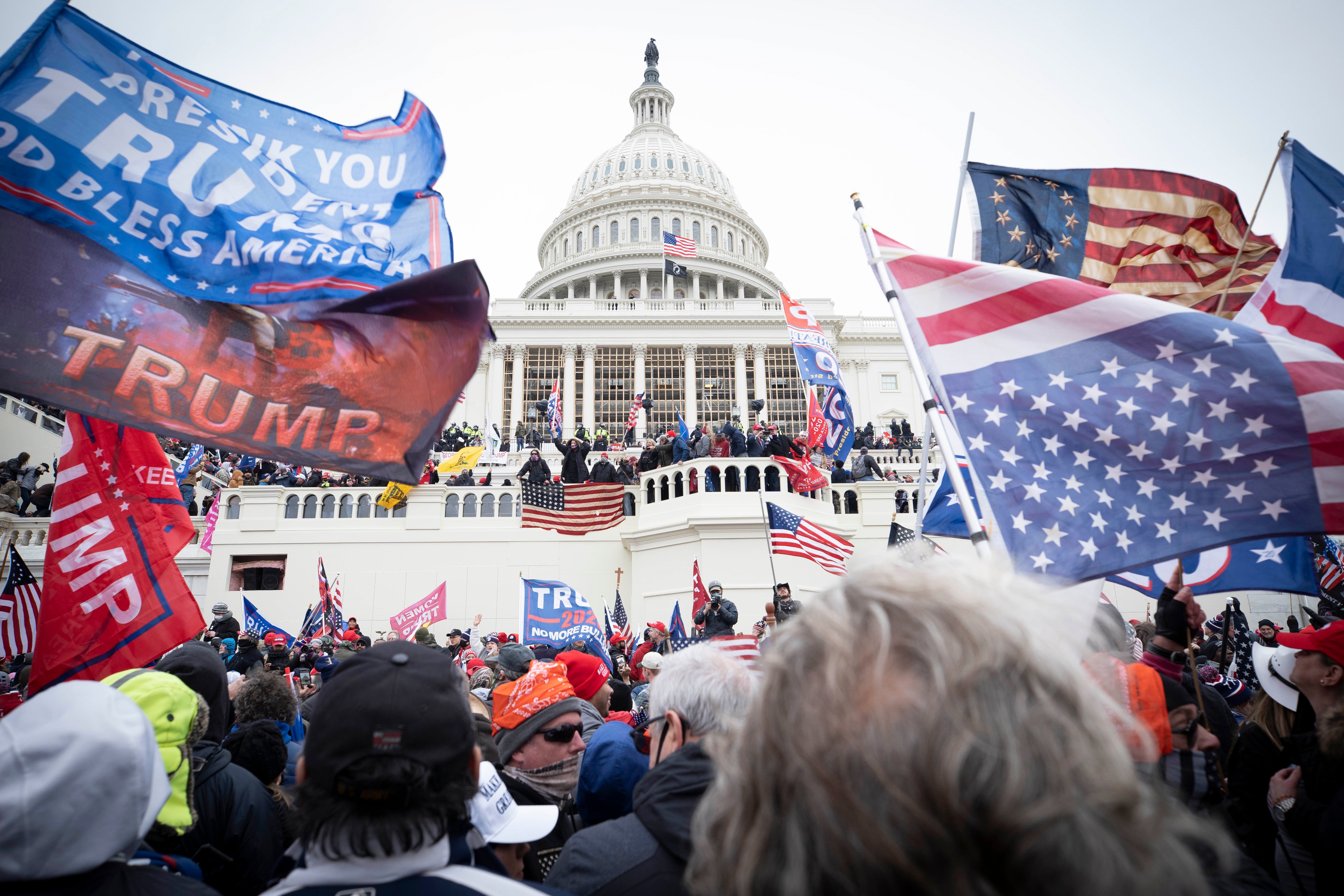 Insurrección en el Capitolio de Estados Unidos.05/01/2023