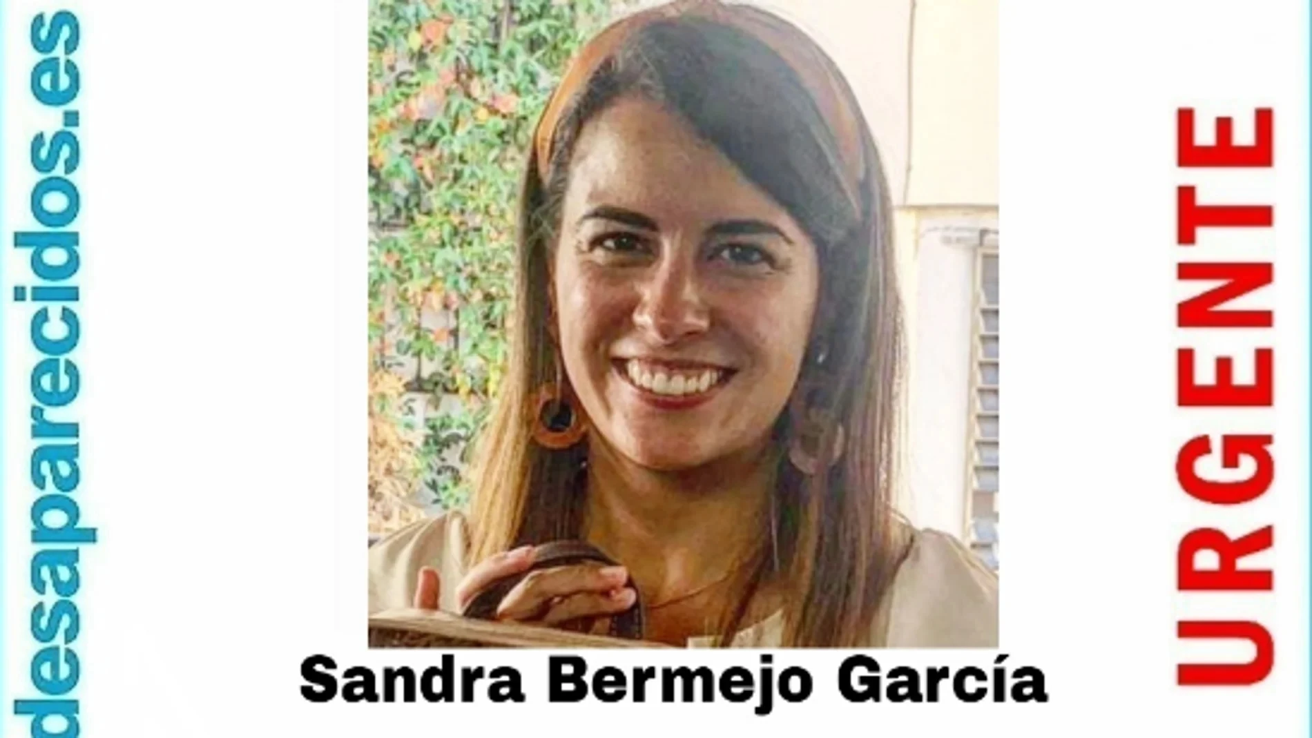 Cartel de desaparecidos de Sandra Bermejo