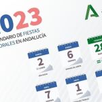 Calendario laboral Andalucía 2023