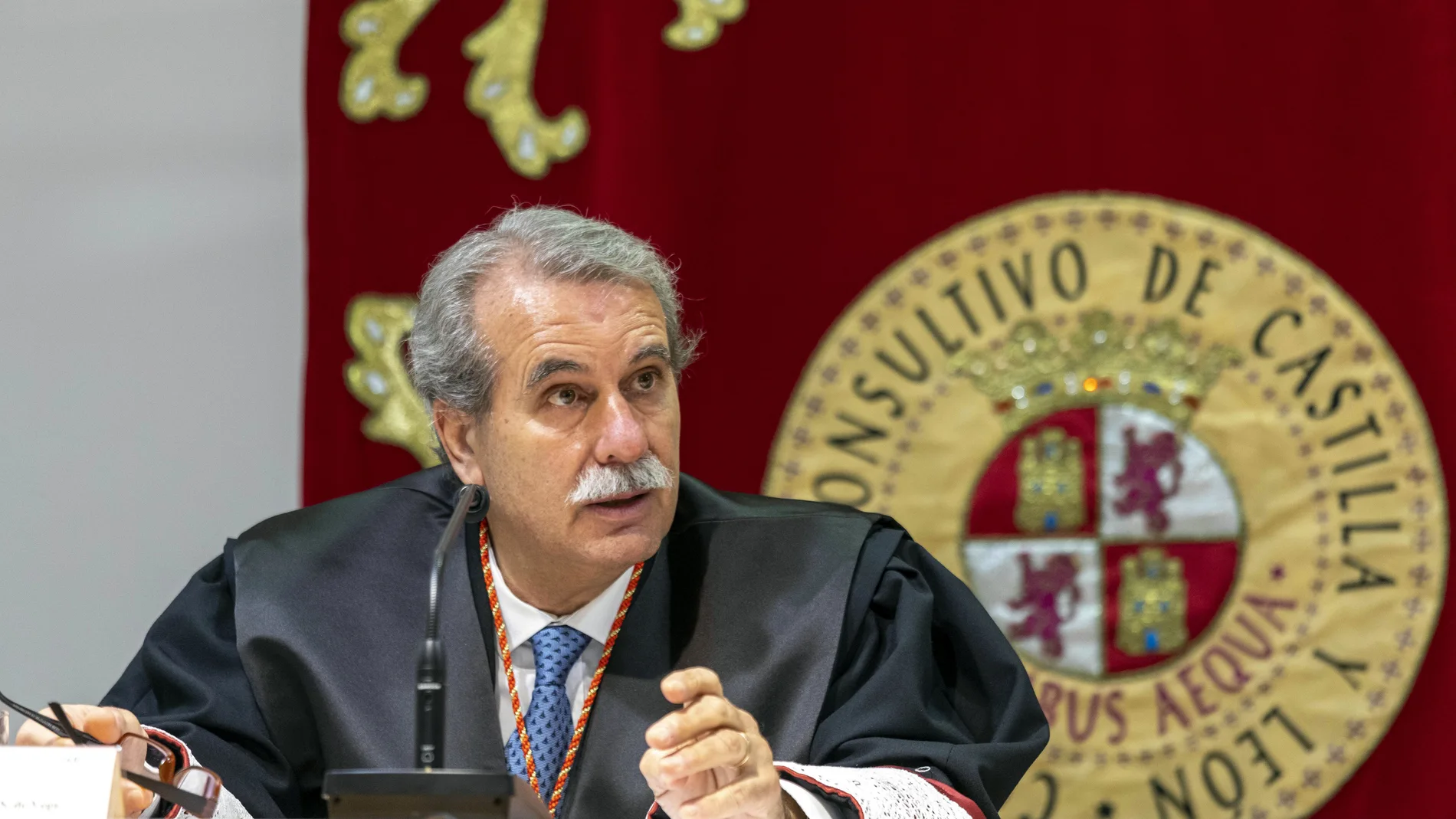 El presidente del Consejo Consultivo, Agustín Sánchez de Vega
