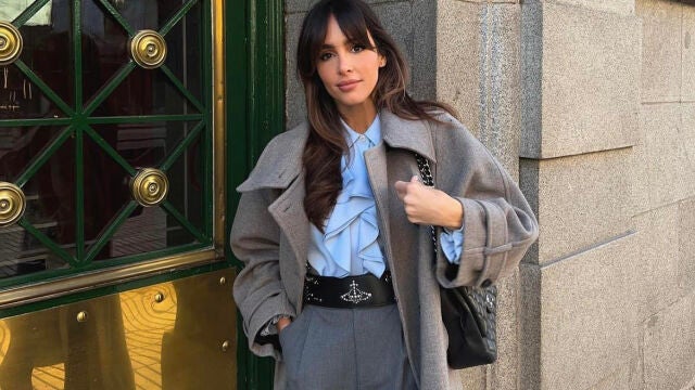 Rocío Osorno con los mocasines para el invierno.
