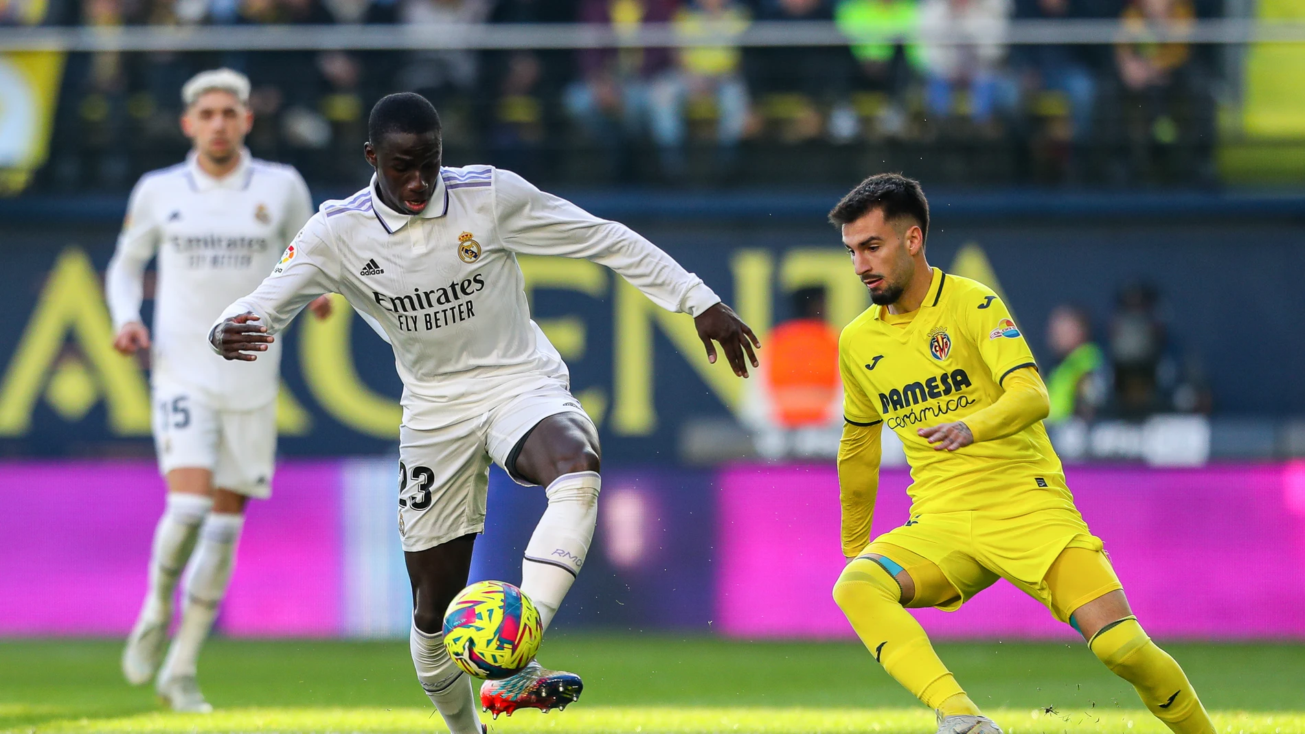 Ferland Mendy falló en el primer gol de Villarreal-Real Madrid