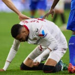 Youssef En-Nesyri con el Sevilla.