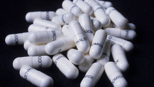 Pastillas de talidomida.