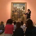 Niños en el Museo Thyssen de Madrid