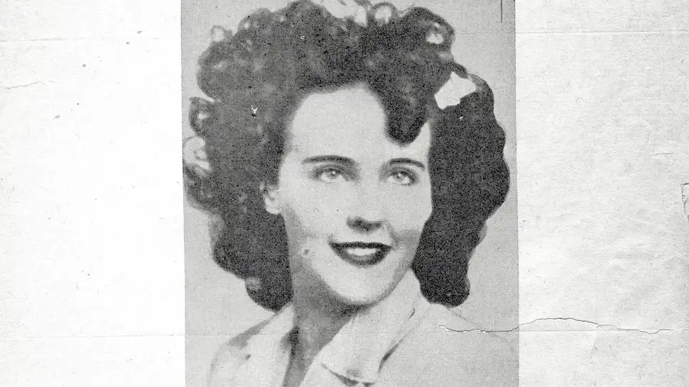 Elizabeth Short en el boletín de la policía de Los Ángeles