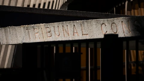 Detalle de la sede del Tribunal Constitucional