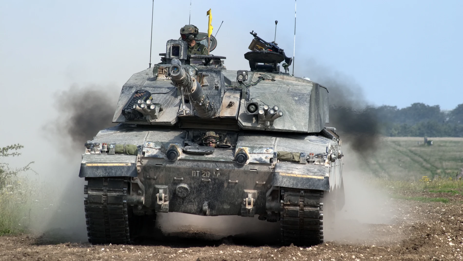 El Challenger 2 es el tanque de batalla principal del Ejército británico