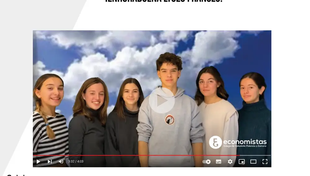 El colegio Liceo Francés, ganador de "Likes" en Youtube
