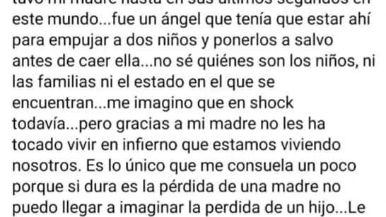 Carta escrita por la hija de Loli