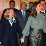 La Reina Letizia preside el acto de clausura de la X edición del ‘Proyecto Promociona’.