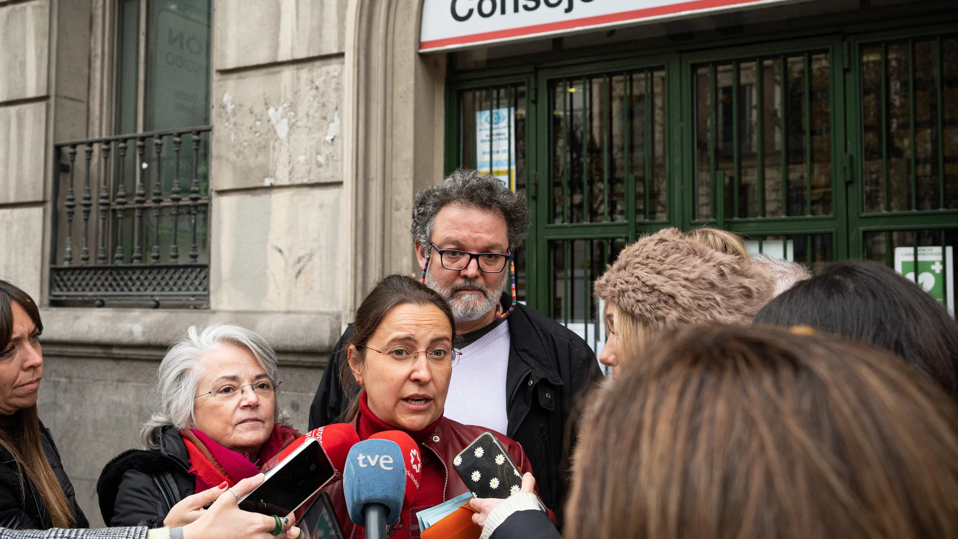 La secretaria general de la Asociación de Médicos y Titulados Superiores de Madrid (AMYTS), Angela Hernández
