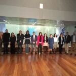La vicealcaldesa de Madrid, Begoña Villacís, y el delegado del área de Familias, Igualdad y Bienestar Social, presentan el proyecto CINTRAS