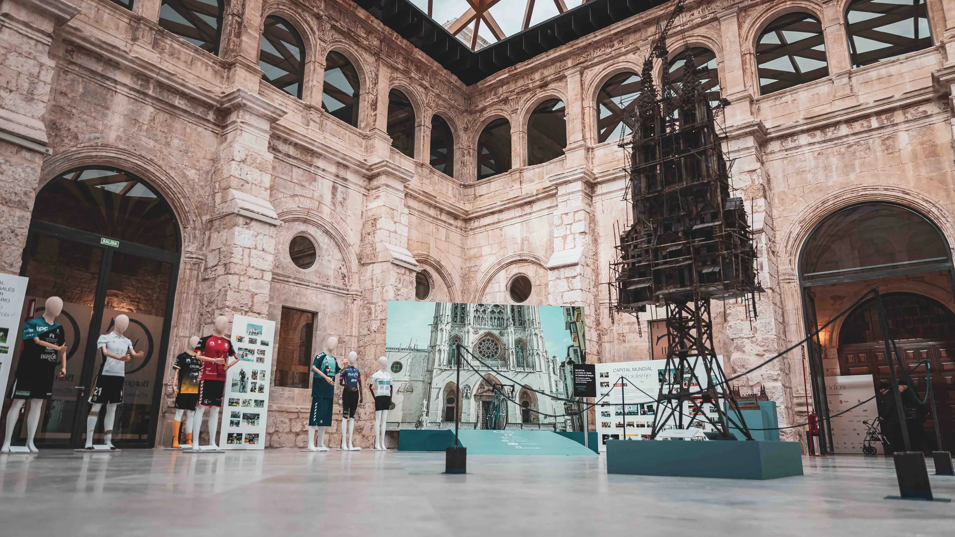 Imagen de la exposición celebrada en la catedral de Burgos