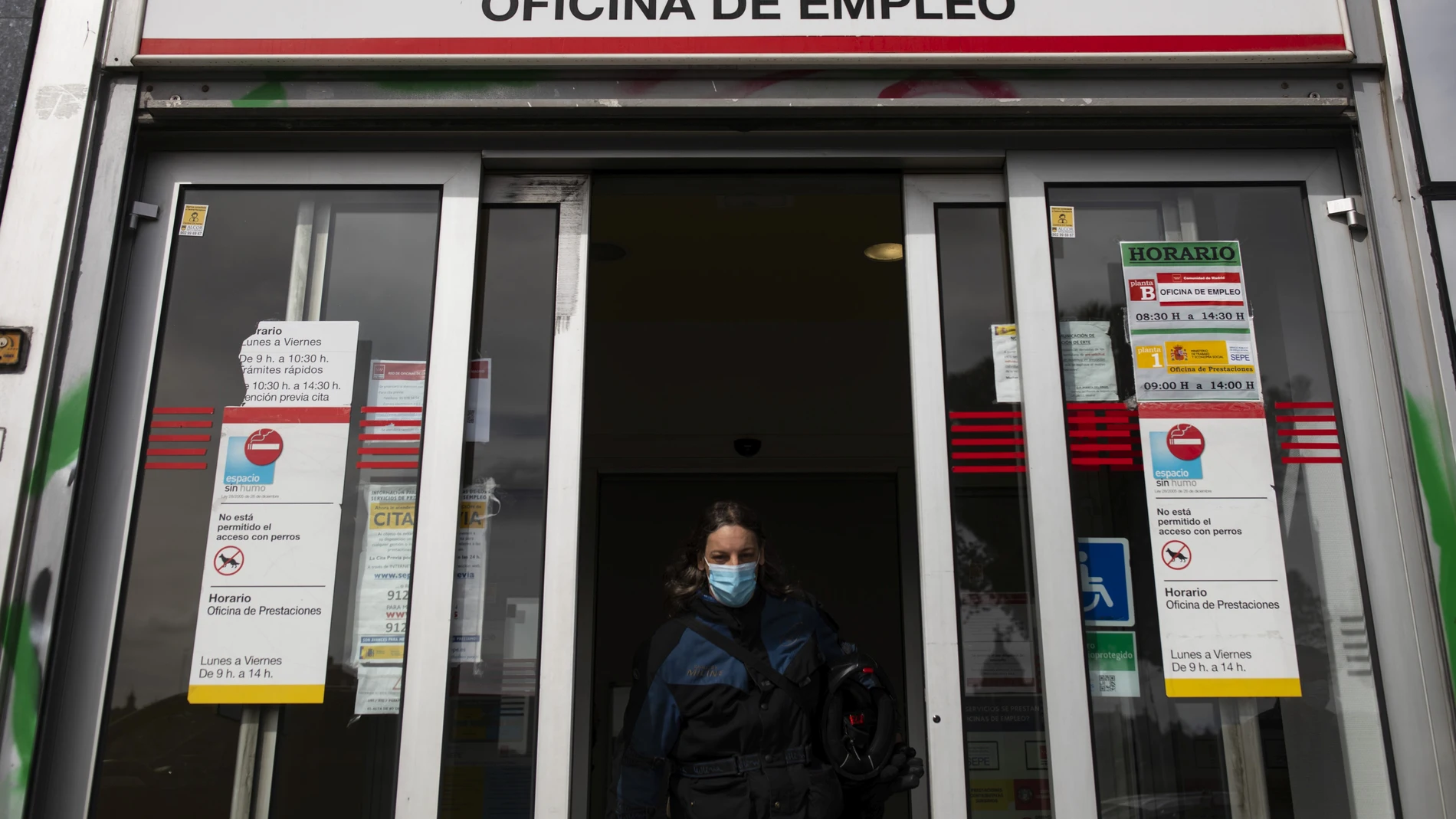 Oficina de empleo en Madrid