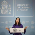 La delegada del Gobierno en la Comunidad de Madrid, Mercedes González, en una imagen del pasado viernes