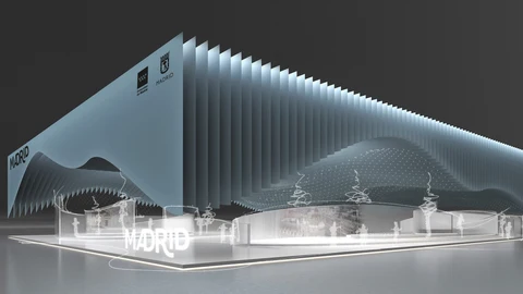 Recreación del estand de Madrid en Ifema