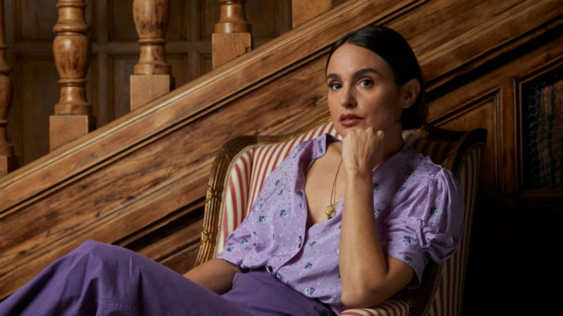 La actriz Verónica Echegui interpreta a una traductora mexicana en su nueva película