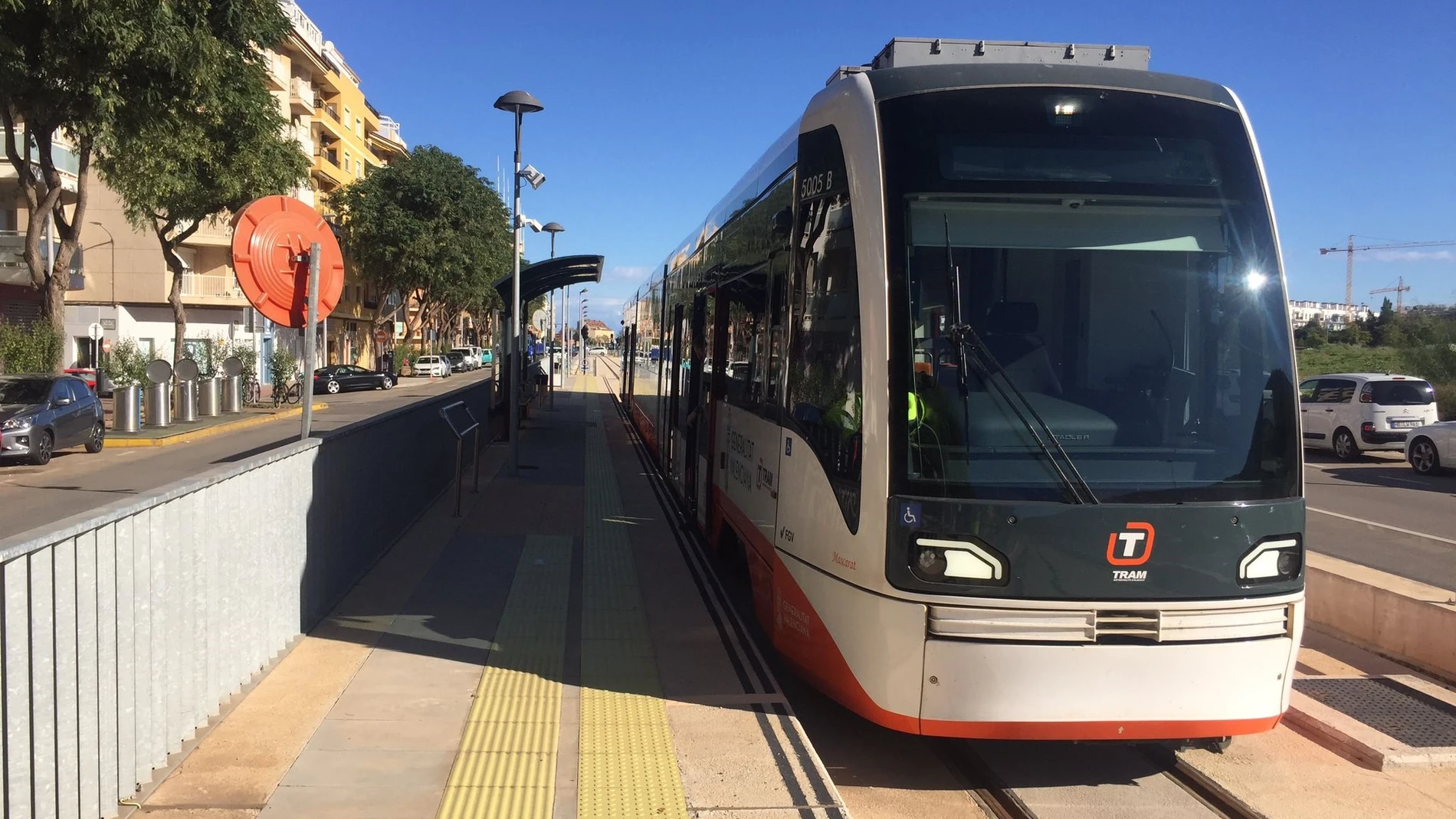 Imagen de archivo de un TRAM