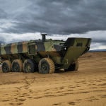 Imagen del VBA de Iveco para la Marina italiana