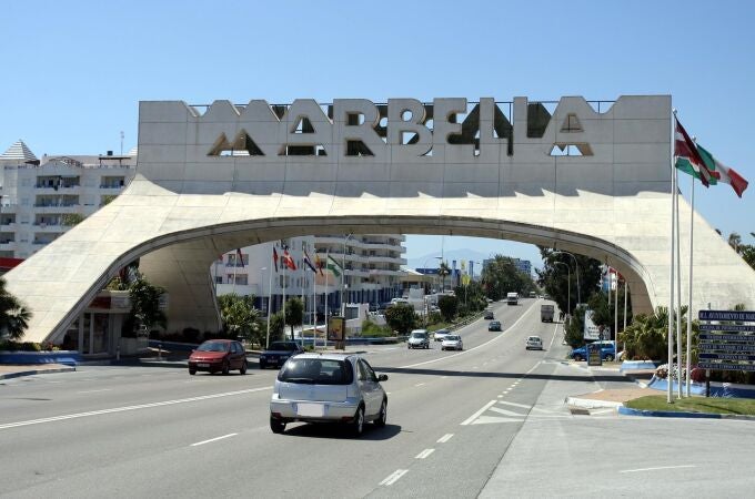 Arco entrada MarbellaEUROPA PRESS15/01/2023