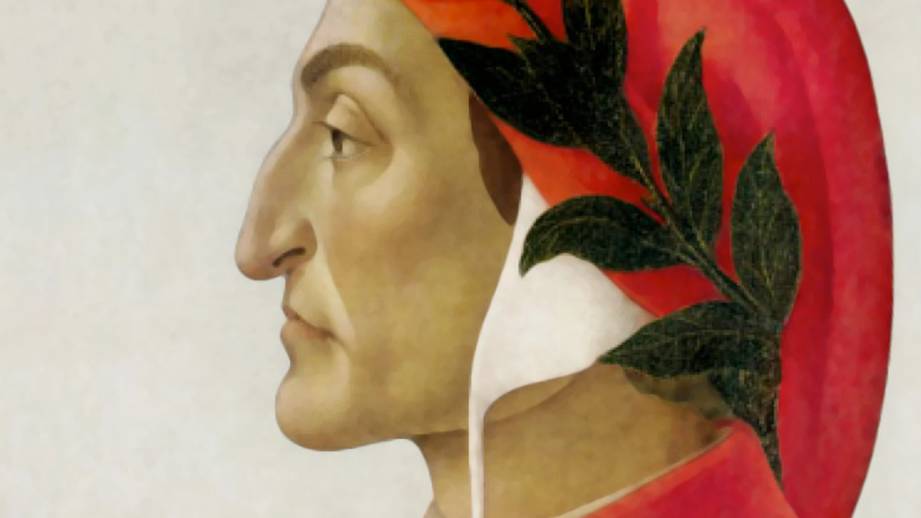 Sandro Botticelli hizo este retrato de Dante Alighieri en 1495