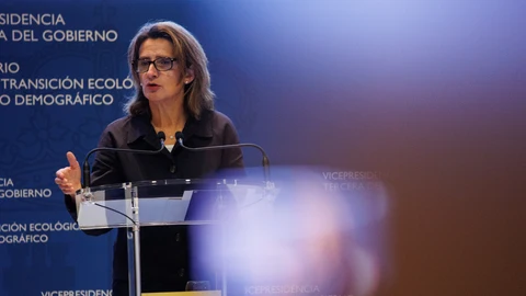 La vicepresidenta del Gobierno y ministra para la Transición Ecológica y el Reto Demográfico, Teresa Ribera