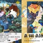 Cartel anunciador de la muestra de Antonia María Peralto