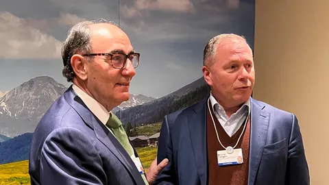 Ignacio Galán, en Davos