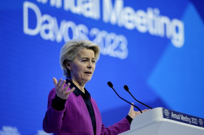 La presidenta de la Comisión Europea, Ursula von der Leyen