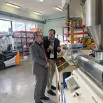 El consejero de Industria, Mariano Veganzones, visita el centro tecnológico de Miranda de Ebro