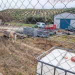 Cortijo en Jayena(Granada) donde un hombre de 40 años ha fallecido tras recibir varios disparos de escopeta presuntamente por dos hombres que ya han sido detenidos por la Guardia Civil