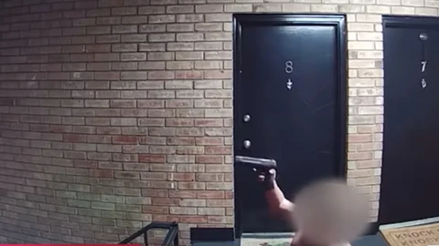 Captura del niño con el arma