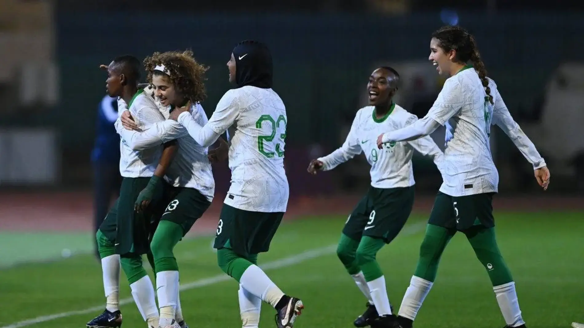 La selección nacional de fútbol femenino saudí