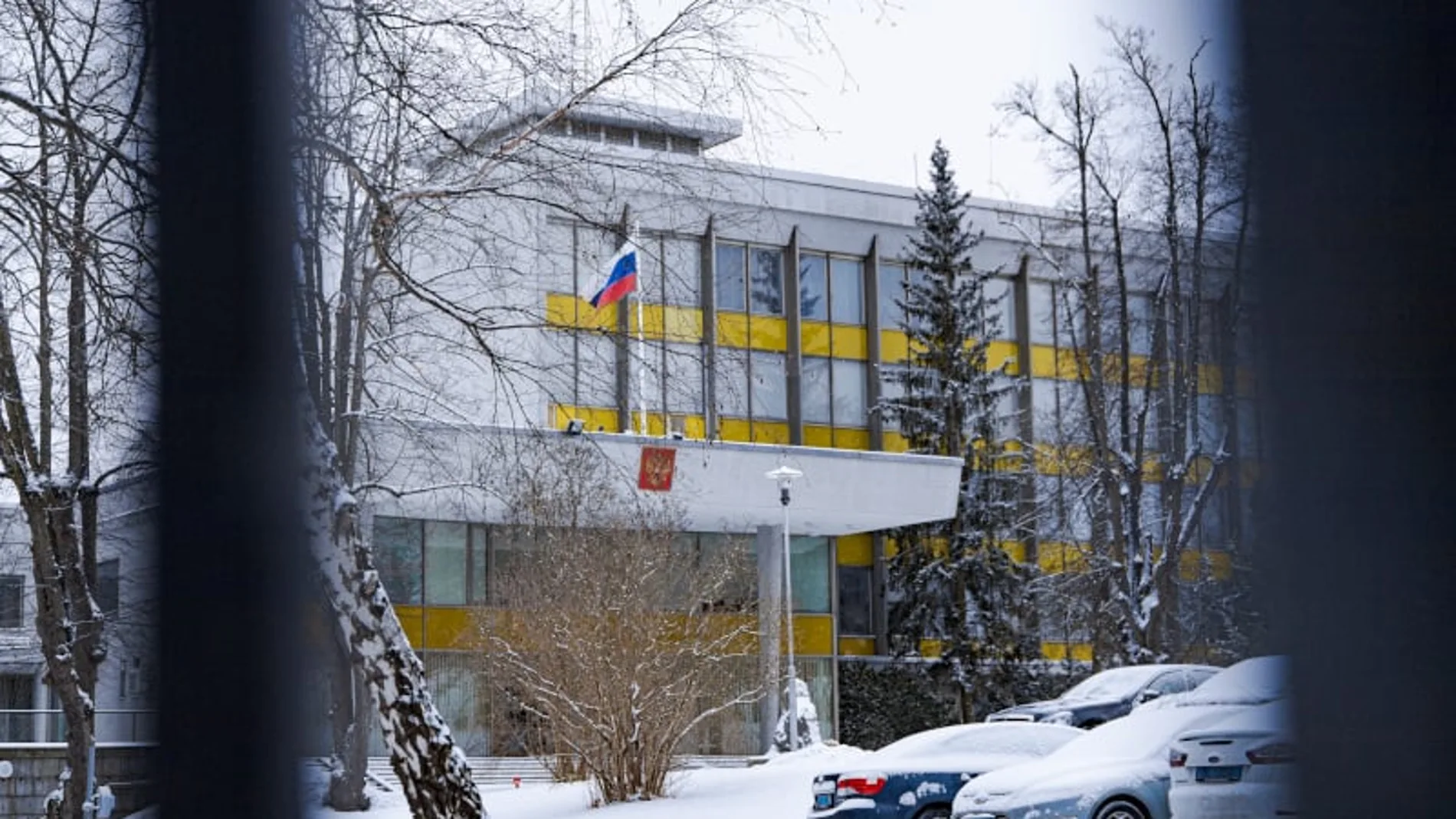 La Embajada rusa en Estocolmo