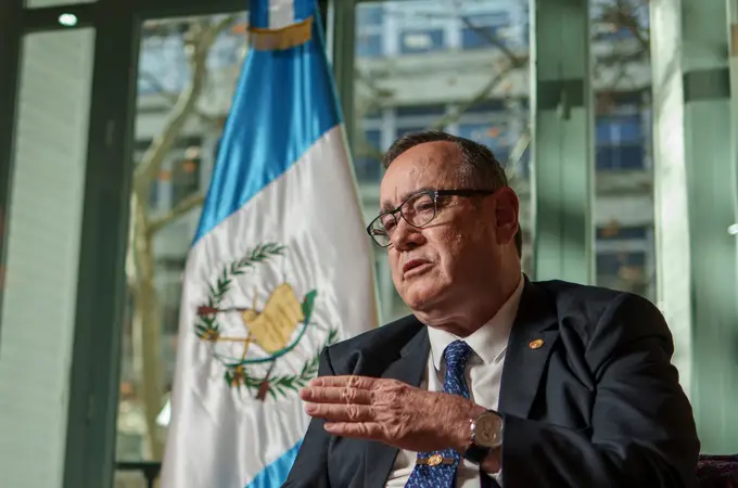 Giammattei, presidente de Guatemala: “Ningún país puede tener la cara de decir que somos unos corruptos”