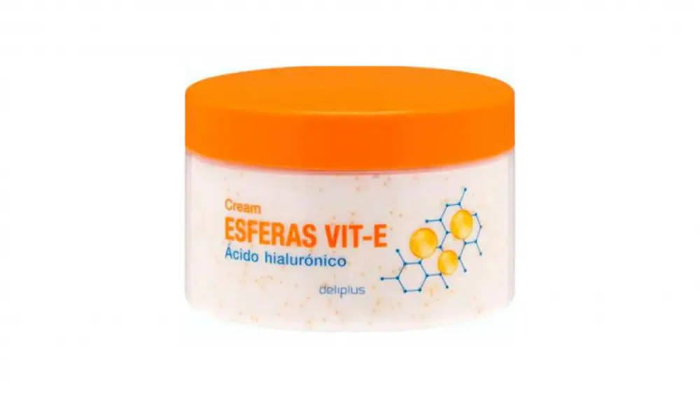 Crema Esferas con vitamina E y ácido hialurónico