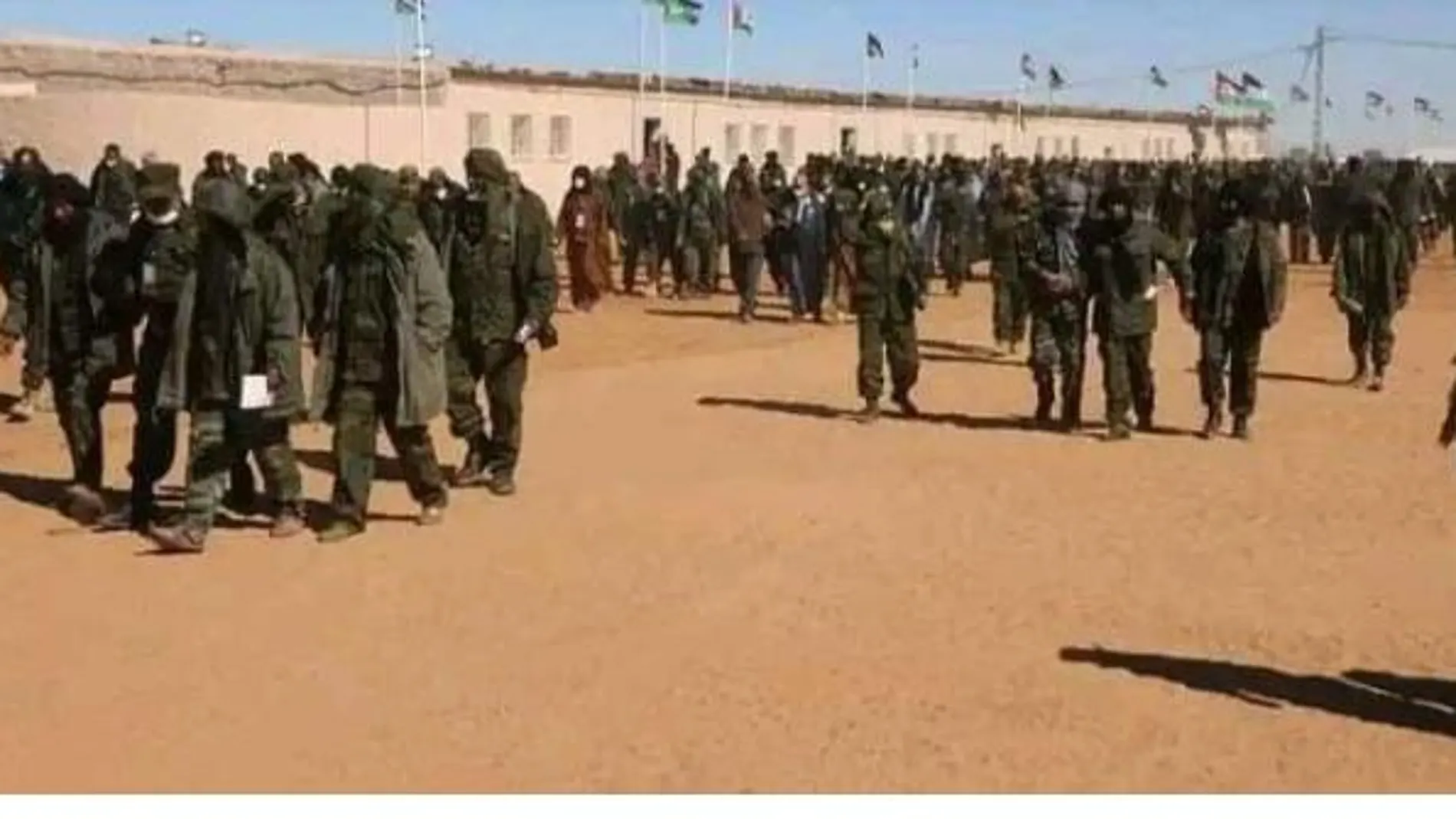 Asistentes al congreso del Polisario (Ecsaharaui)