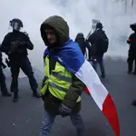  Unidad sindical en la calle: «¡Que se jubile Macron!»